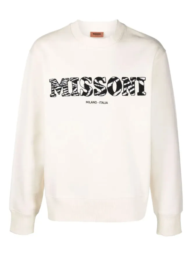 Missoni Missoni ロゴスウェットシャツ - Neutralsの商品画像