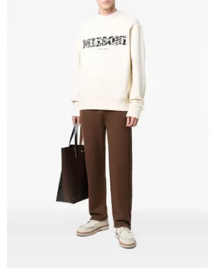 Missoni ロゴスウェットシャツ - Neutrals - サムネイル2