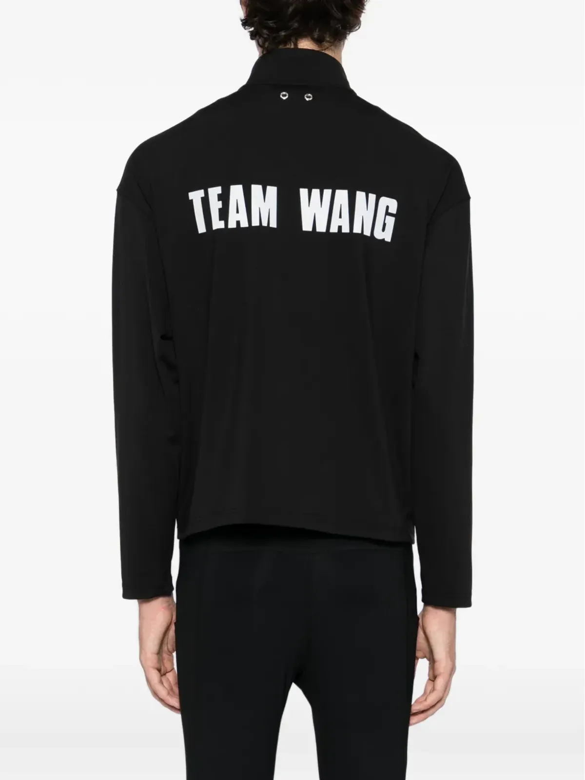 TEAM WANG design ロゴプリント トラックパフォーマンスジャケット - 画像4