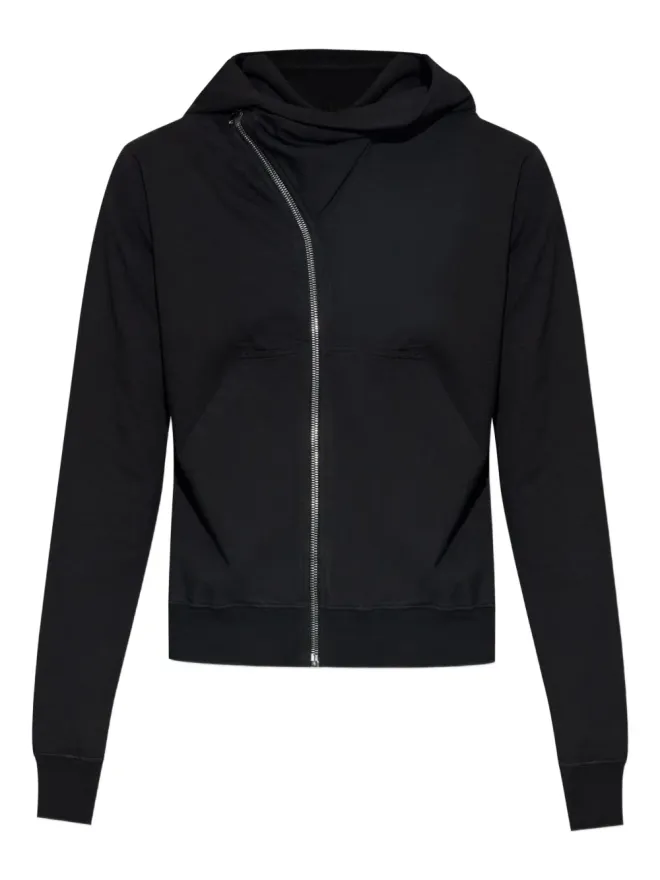 Rick Owens DRKSHDW Rick Owens DRKSHDW アシンメトリックジップフーディの商品画像
