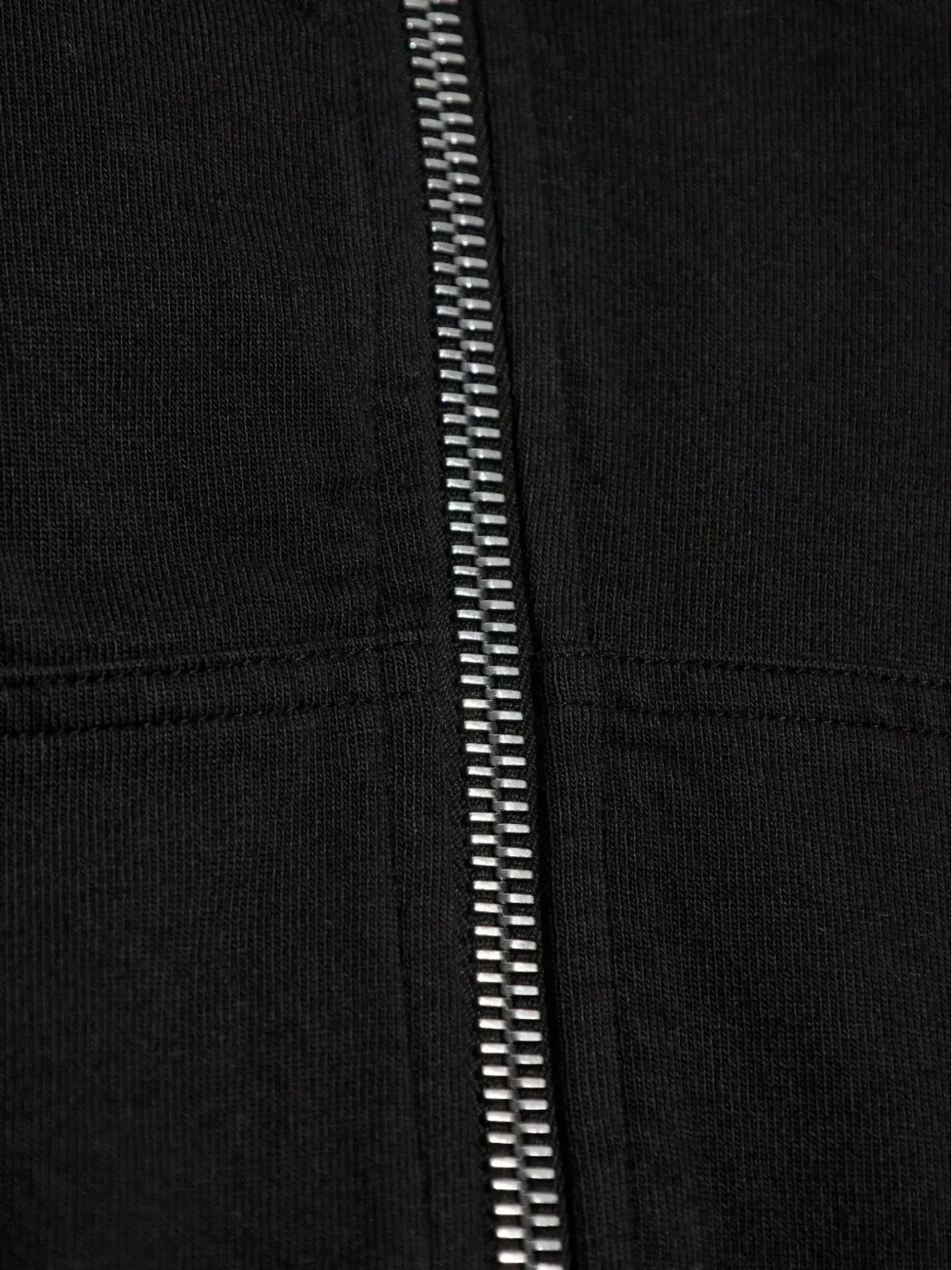 Rick Owens DRKSHDW アシンメトリックジップフーディ - 画像5