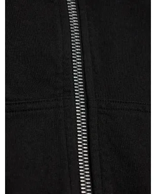 Rick Owens DRKSHDW アシンメトリックジップフーディ - サムネイル5