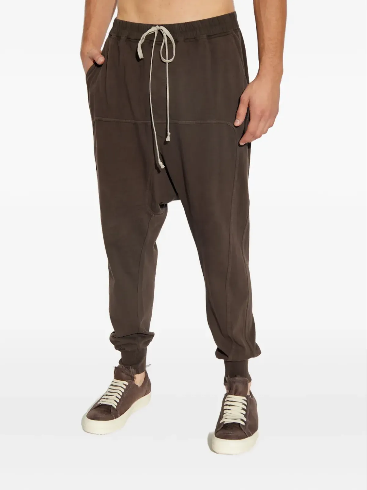 Rick Owens DRKSHDW ドローストリングカフパンツ - 画像3