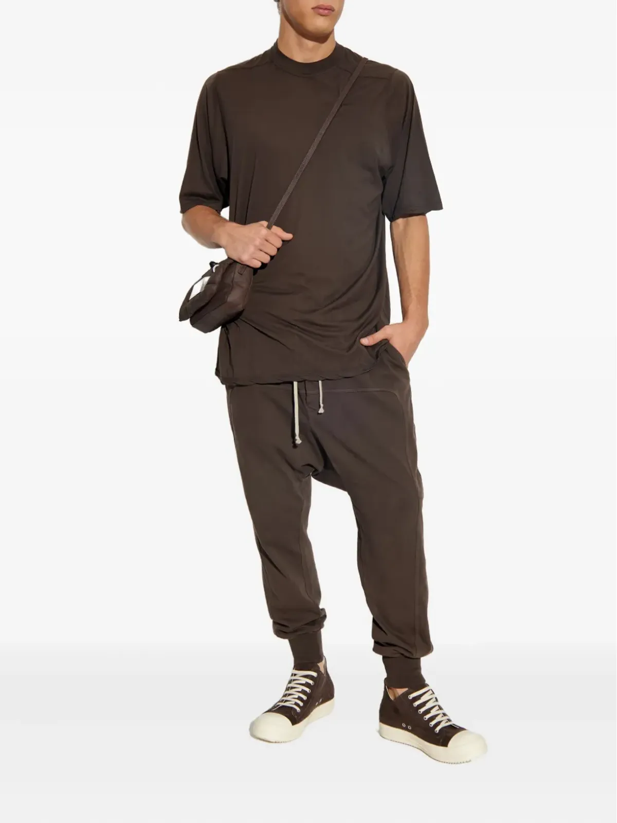 Rick Owens DRKSHDW シームディテールTシャツ - 画像2