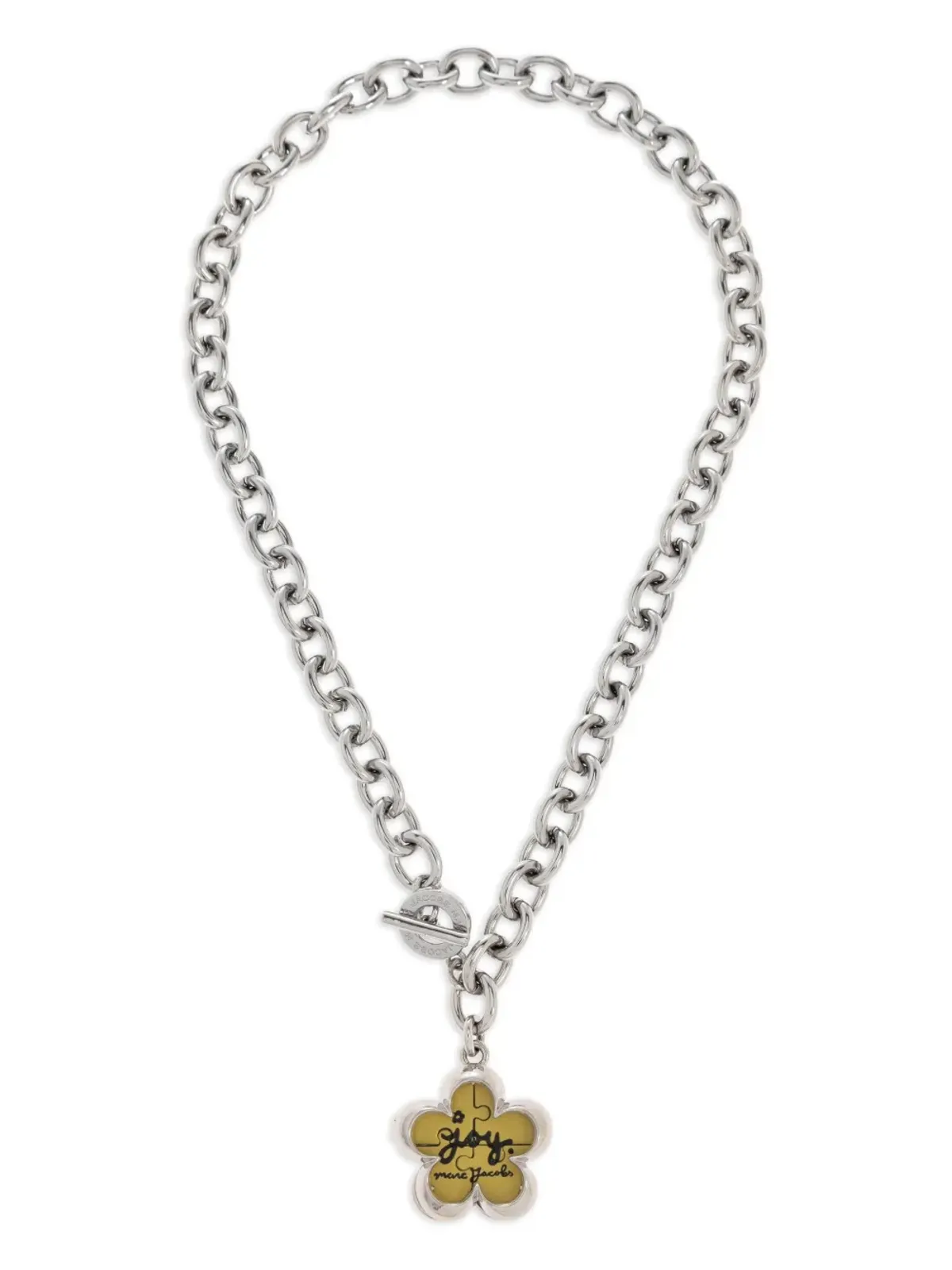 Marc Jacobs 花モチーフチェーンネックレス - 画像1