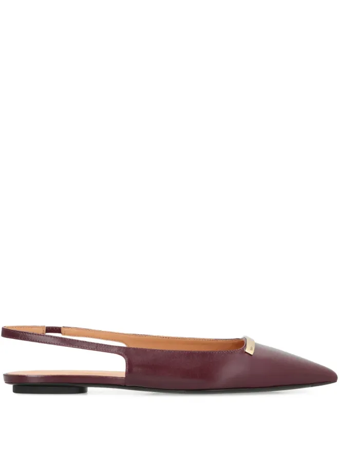Tod's Tod's ポインテッドトゥ・スリングバック・バレエフラットの商品画像
