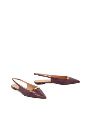 Tod's ポインテッドトゥ・スリングバック・バレエフラット - サムネイル2