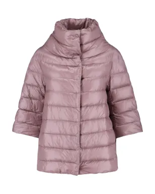 Herno quilted turtleneck puffer coat - Pink - サムネイル1