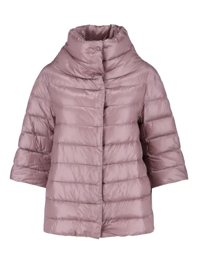 Herno Herno quilted turtleneck puffer coat - Pinkの商品画像