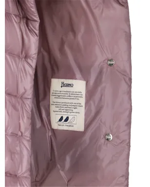 Herno quilted turtleneck puffer coat - Pink - サムネイル5