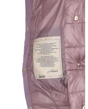 Herno quilted turtleneck puffer coat - Pink - サムネイル4