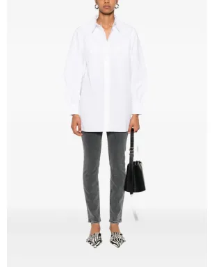 Marc O'Polo ボタンダウン長袖シャツ - White - サムネイル2