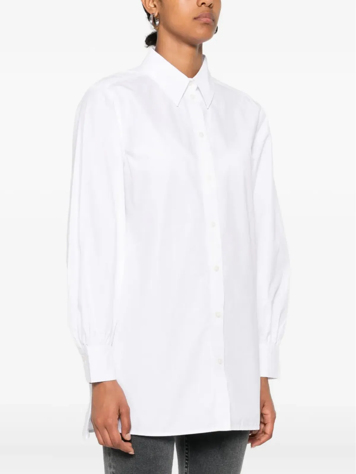 Marc O'Polo ボタンダウン長袖シャツ - White - 画像3