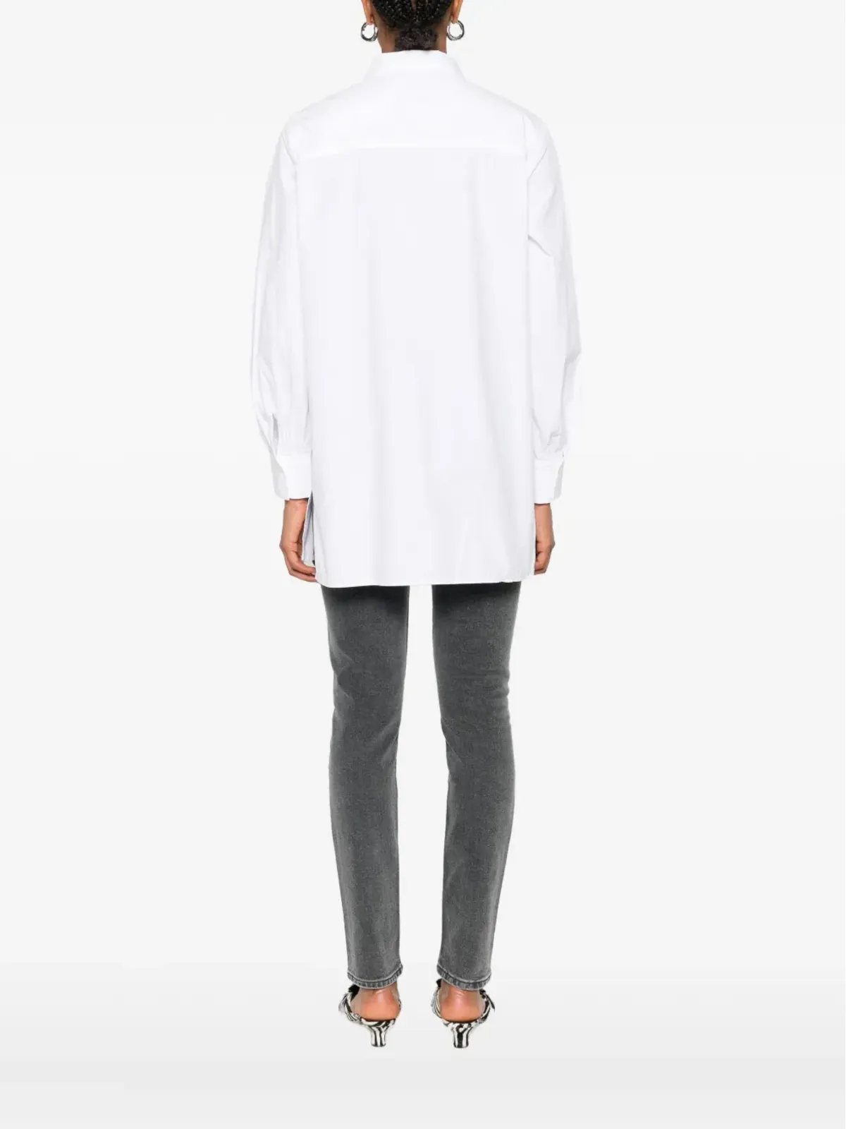 Marc O'Polo ボタンダウン長袖シャツ - White - 画像4