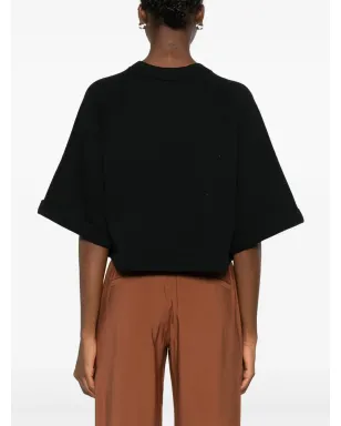 Marc O'Polo ラグランスリーブ クロップドTシャツ - サムネイル4
