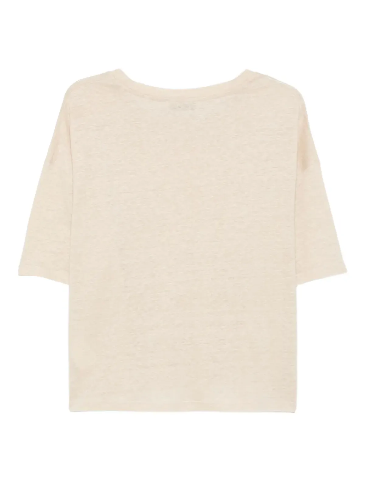 Marc O'Polo リネン ラウンドネックTシャツ - 画像2