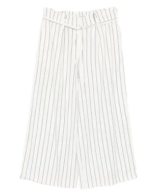 Marc O'Polo ピンストライプ柄ベルト付きパンツ - サムネイル1