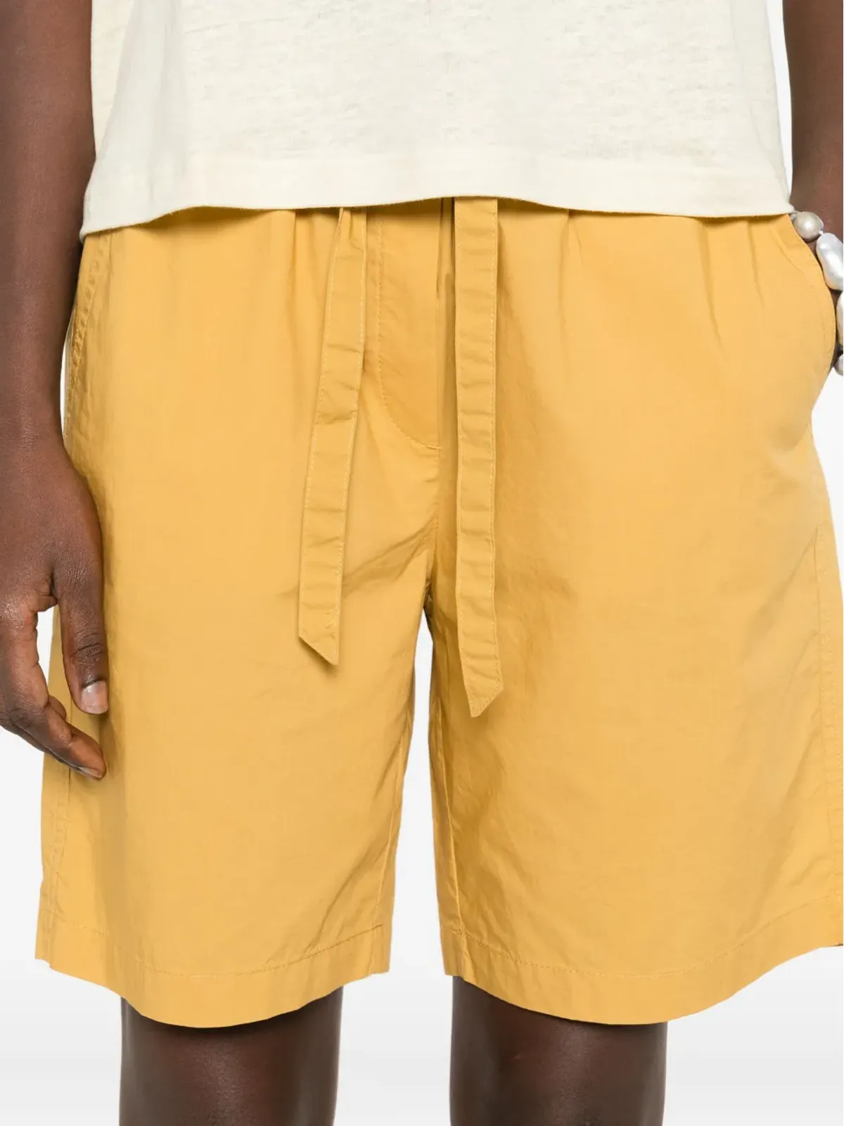 Marc O'Polo ドローストリングコットンショーツ - 画像5