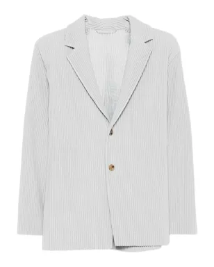 Homme Plissé Issey Miyake プリーツボタンブレザー - サムネイル1