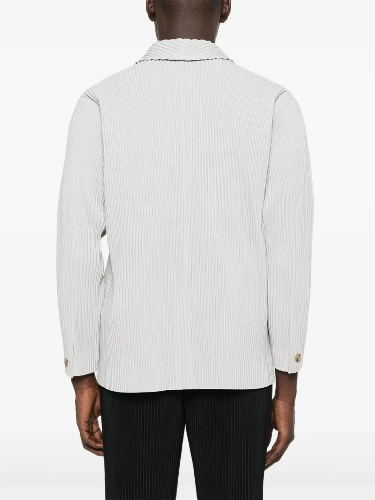 Homme Plissé Issey Miyake プリーツボタンブレザー - 画像4