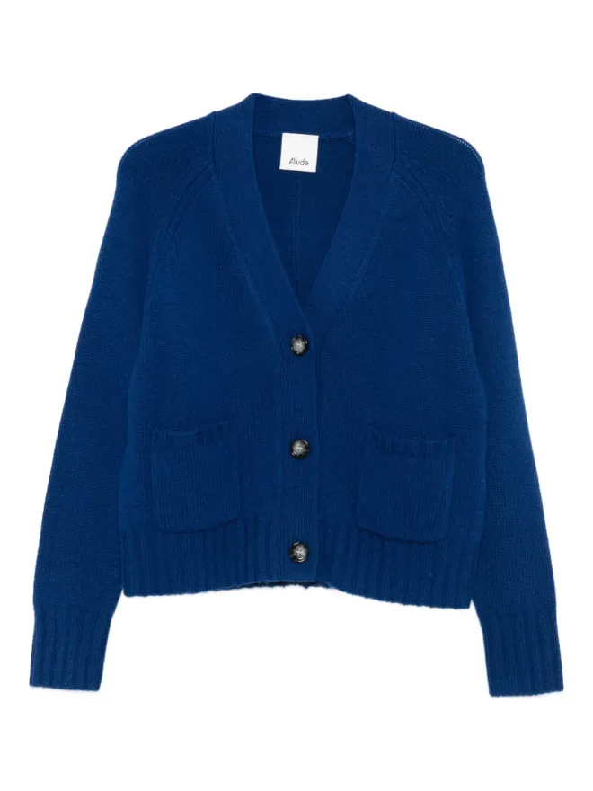 Allude Allude パッチポケット付きボタンカーディガンの商品画像