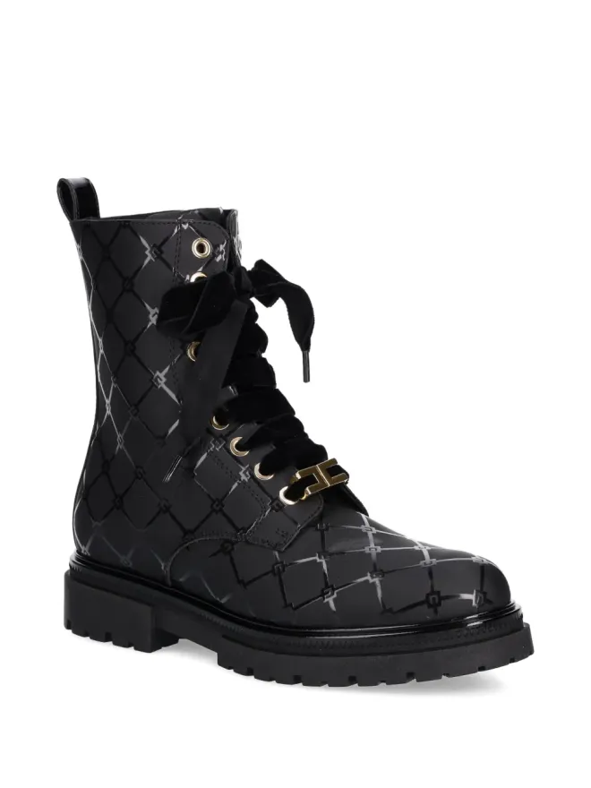 Elisabetta Franchi La Mia Bambina Elisabetta Franchi La Mia Bambina レザー ブーツの商品画像