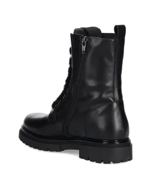 Elisabetta Franchi La Mia Bambina レザー アンクルブーツ - サムネイル3