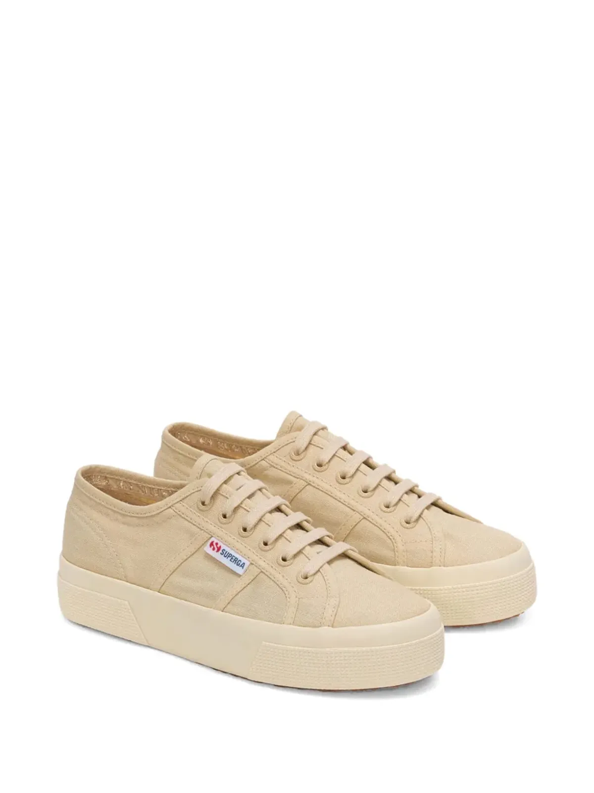 Superga プラットフォーム レースアップ スニーカー - 画像2