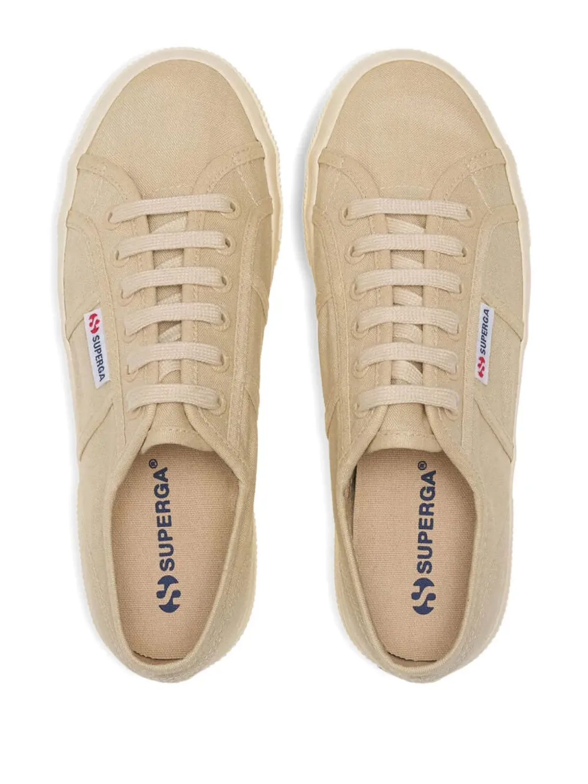 Superga プラットフォーム レースアップ スニーカー - 画像3