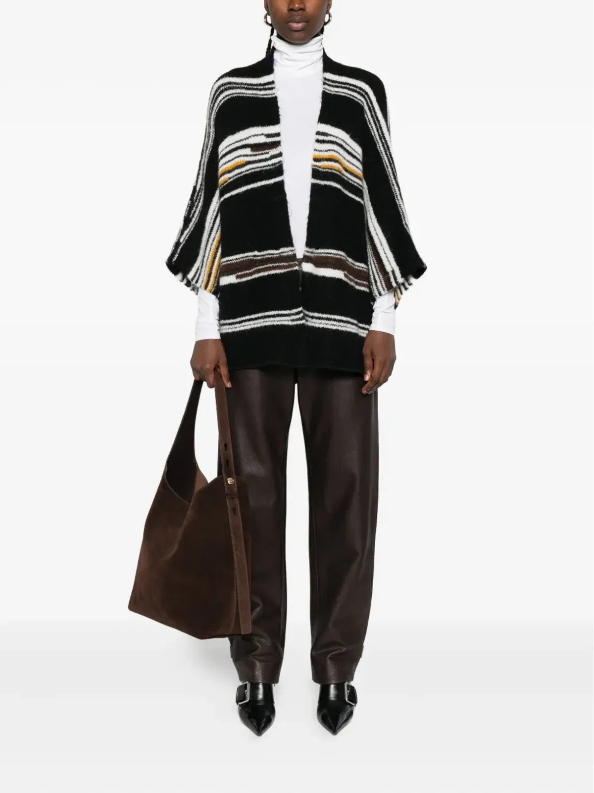 Missoni ストライプVネックカーディガン - 画像2