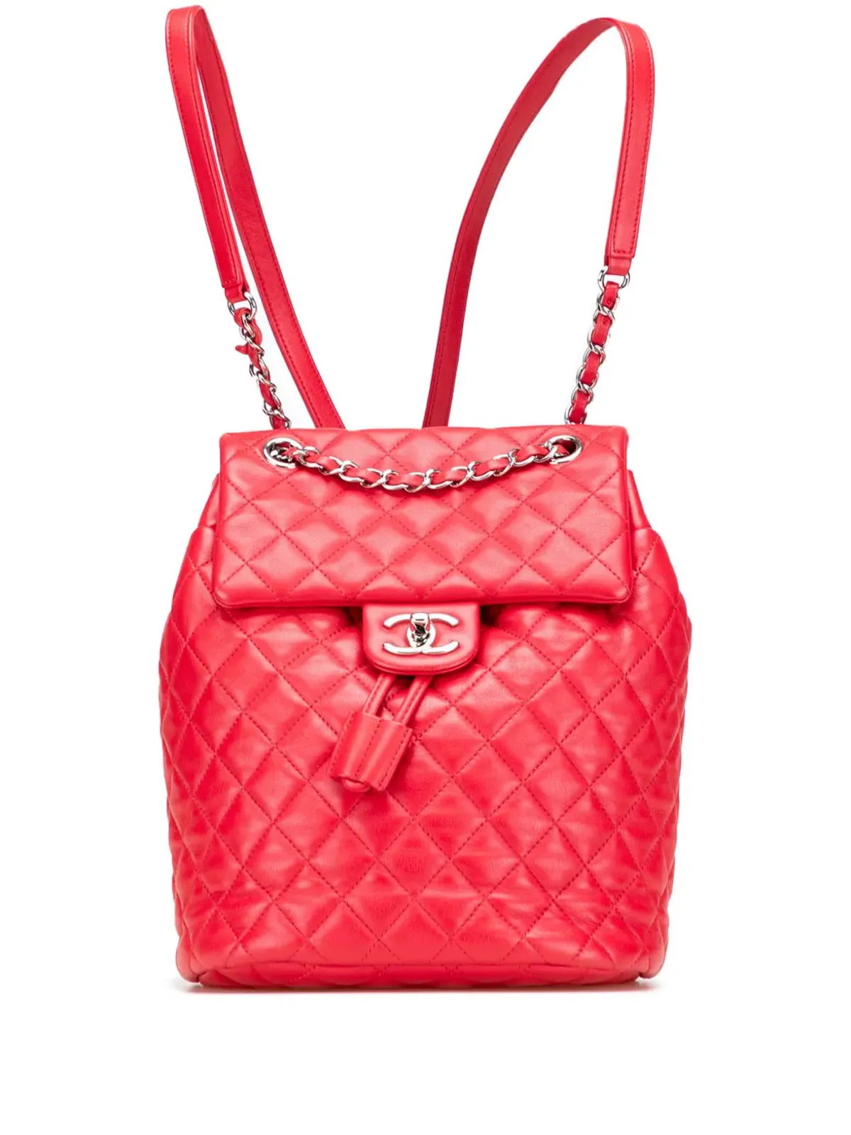 CHANEL Pre-Owned ラムスキン アーバン・スピリット バックパック - レッド - 画像1