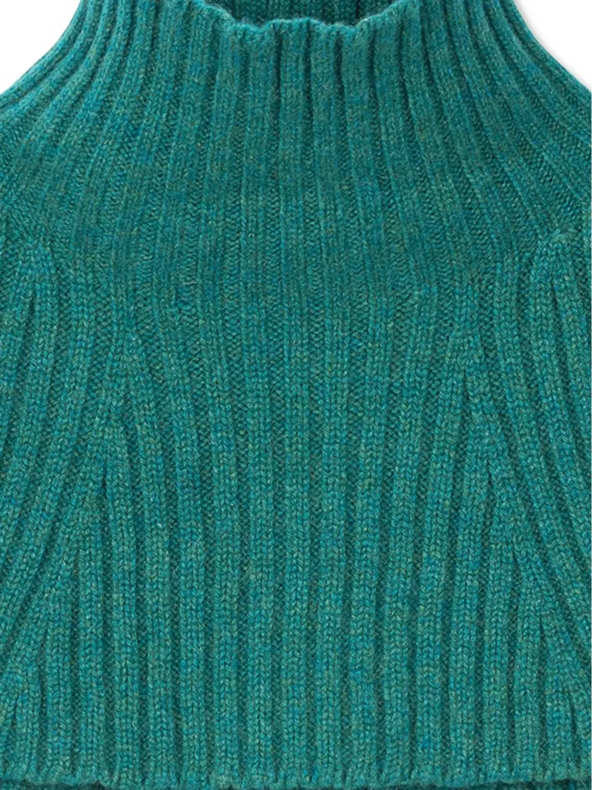 BOMPARD リブ編みハイネックスカーフ - 画像2