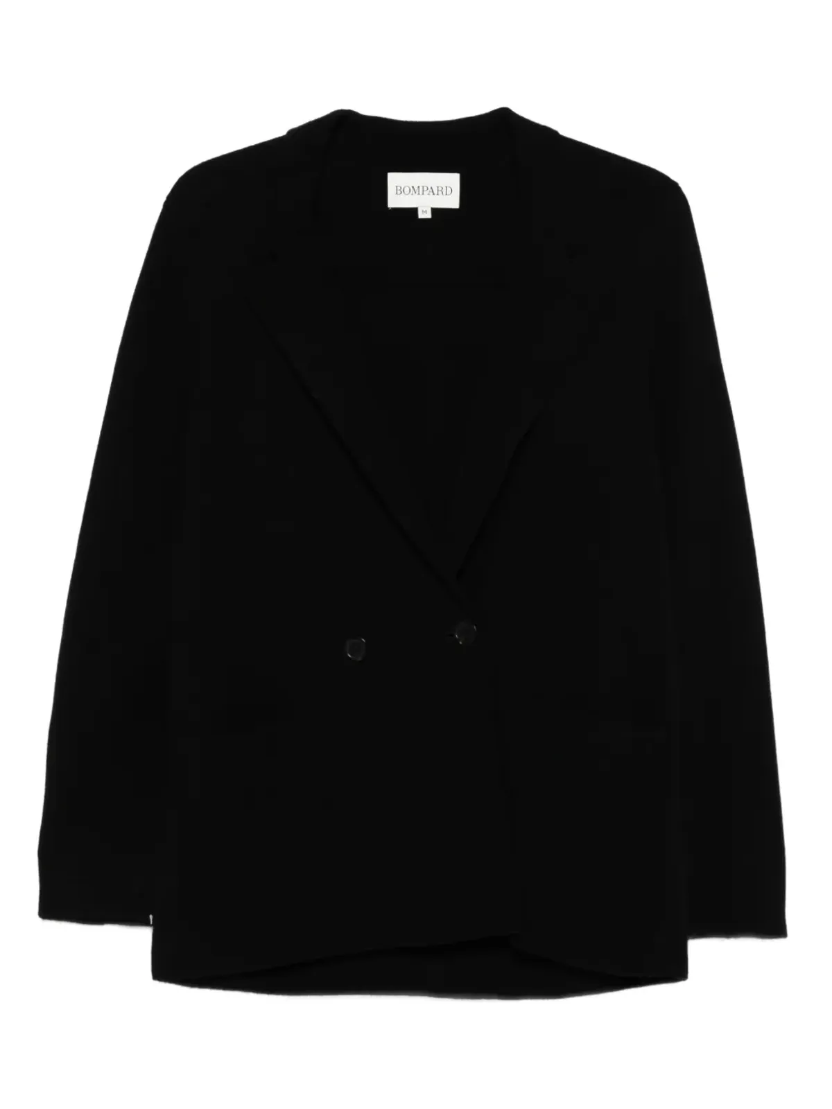 BOMPARD ダブルブレスト ウェルトポケット ブレザー ブラック - 画像1