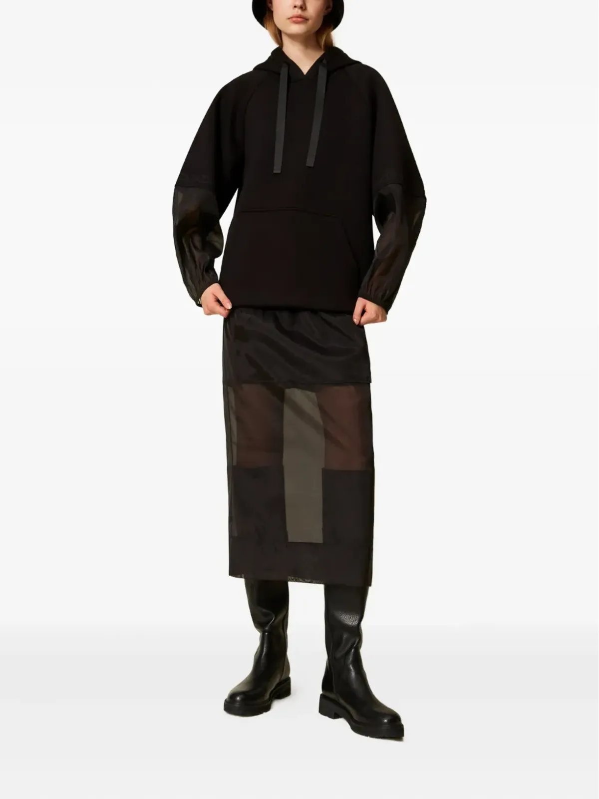 TWINSET ウエストゴム入りミディスカート - 画像2