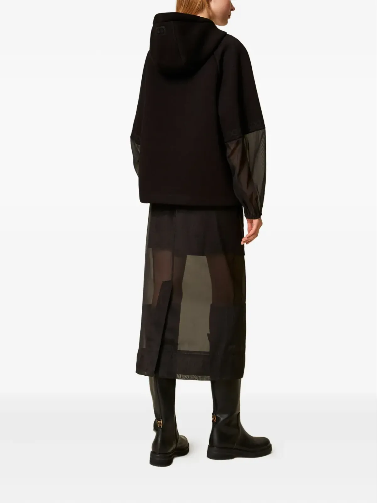 TWINSET ウエストゴム入りミディスカート - 画像3
