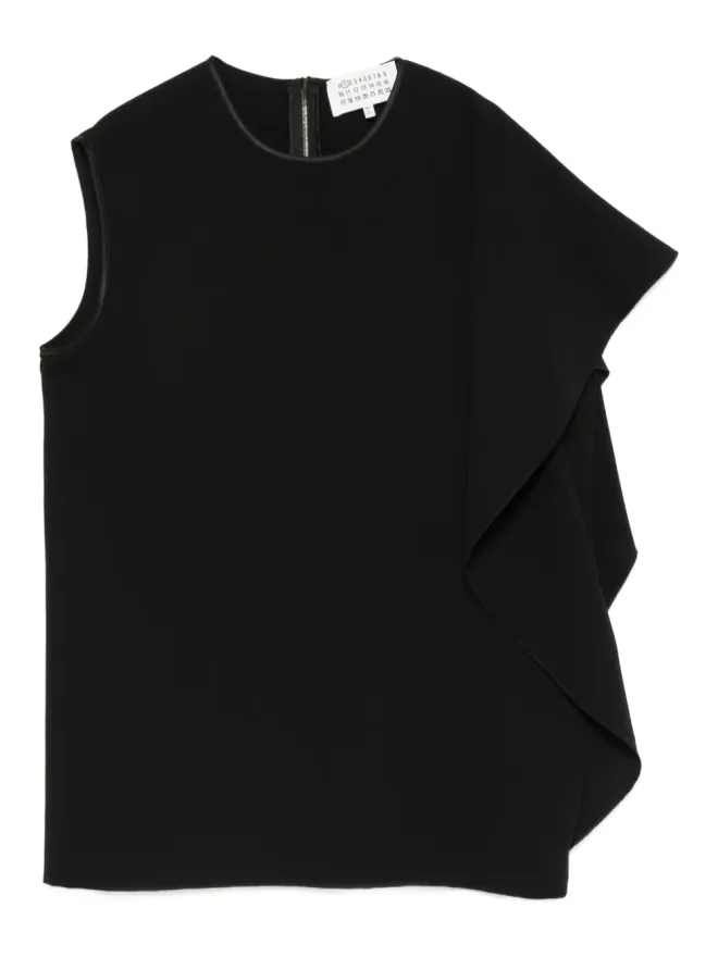 Maison Martin Margiela Pre-Owned Maison Martin Margiela Pre-Owned アシンメトリカル・フリル ブラウスの商品画像