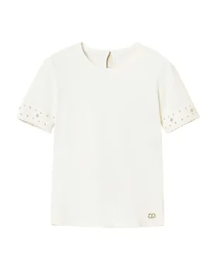 TWINSET ショートスリーブ装飾トップ - サムネイル1