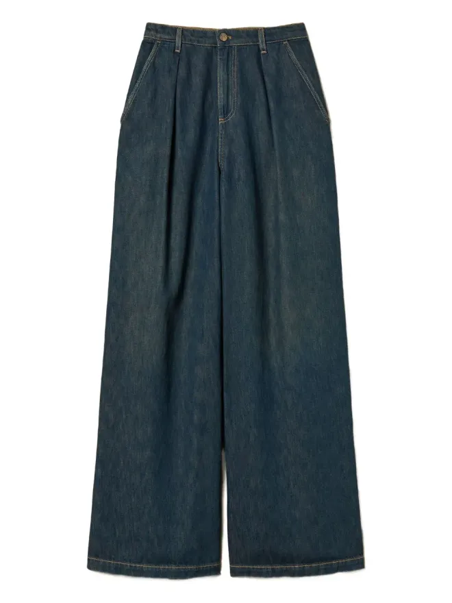 TWINSET TWINSET プリーツディテールジーンズの商品画像