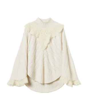 TWINSET クロシェパネル ジャンパー - サムネイル1