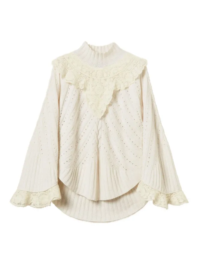 TWINSET TWINSET クロシェパネル ジャンパーの商品画像
