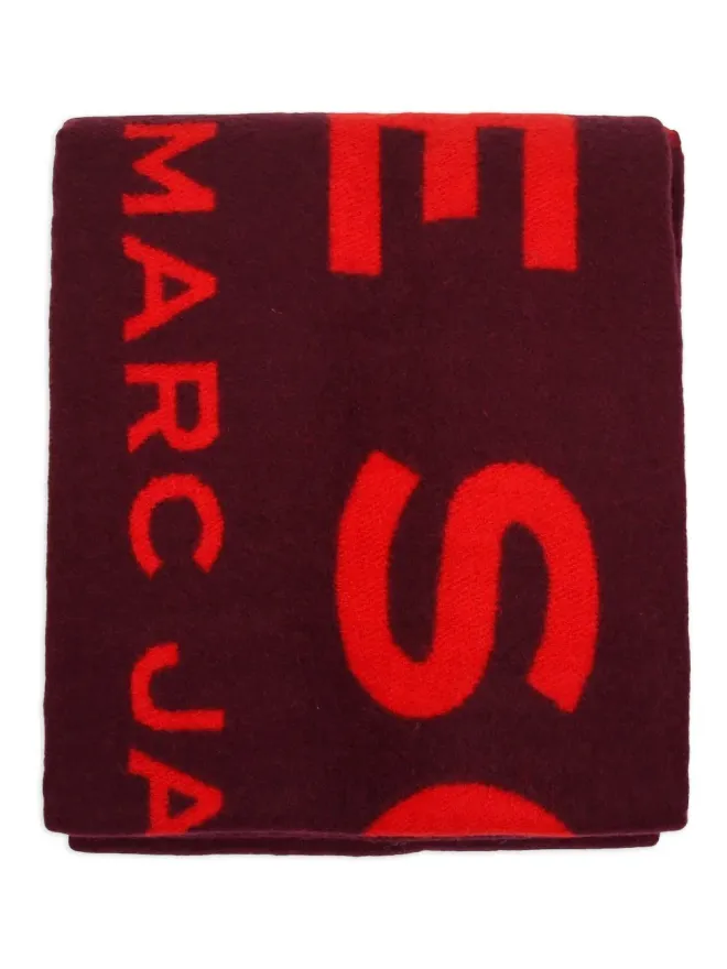 Marc Jacobs Marc Jacobs ロゴフリンジスカーフの商品画像