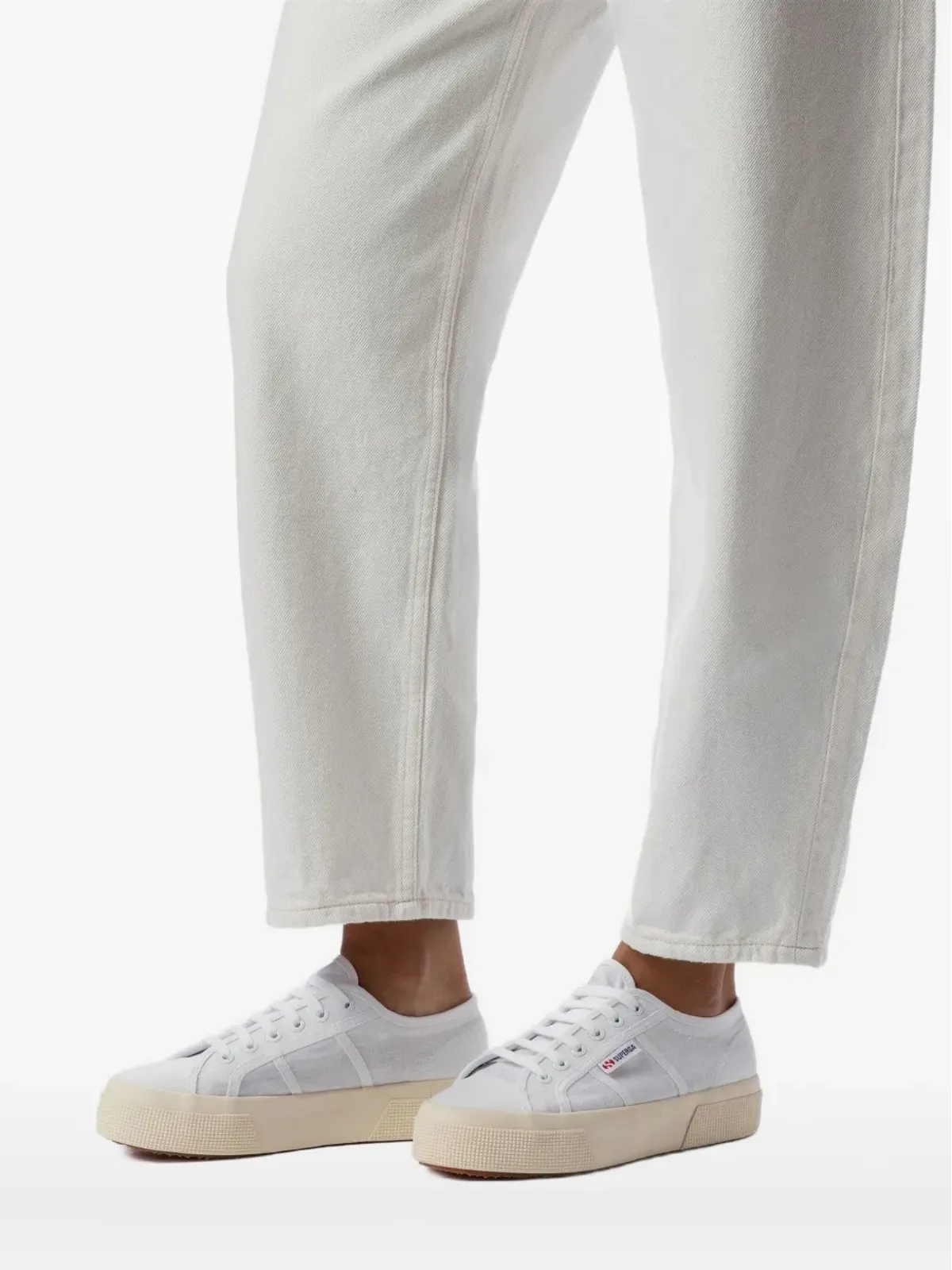 Superga 2740 プラットフォーム レースアップスニーカー - White - 画像5