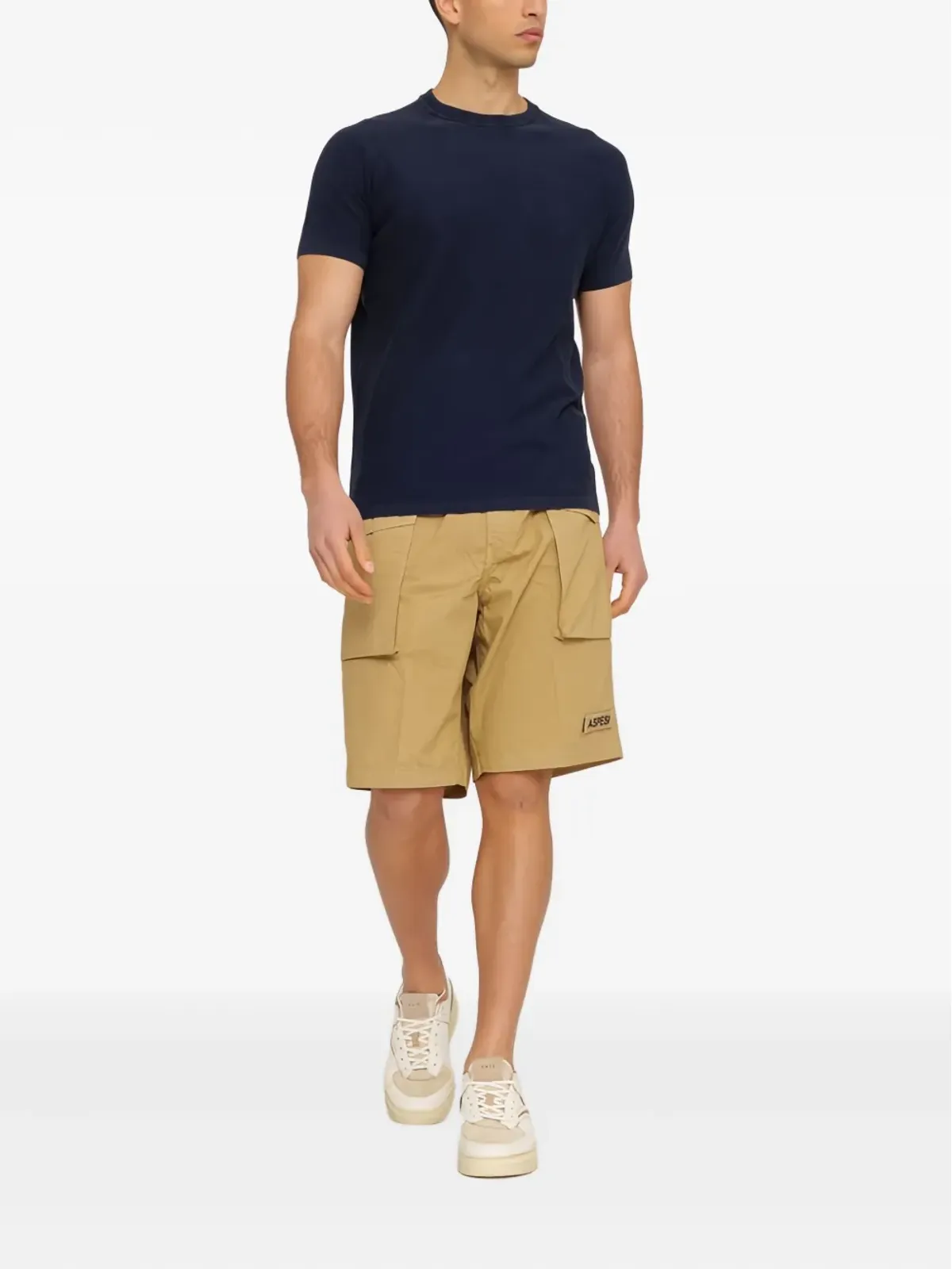 ASPESI Lou Bis cargo shorts - Neutrals - 画像2