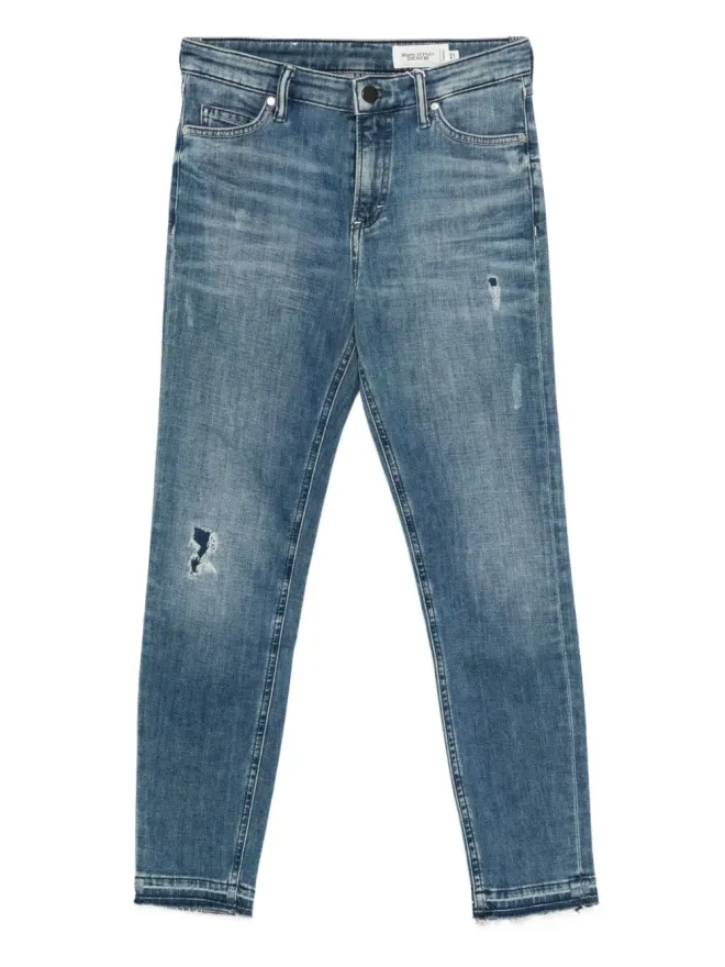 Marc O'Polo Marc O'Polo フリンジヘム ダメージ加工ジーンズの商品画像