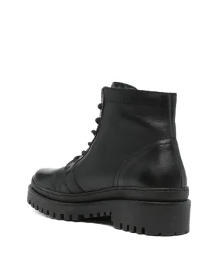 Marc O'Polo レースアップレザーブーツ ブラック - サムネイル3