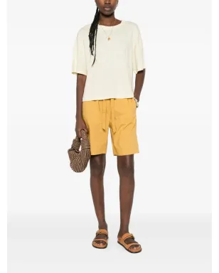 Marc O'Polo クルーネックリネンTシャツ イエロー - サムネイル2