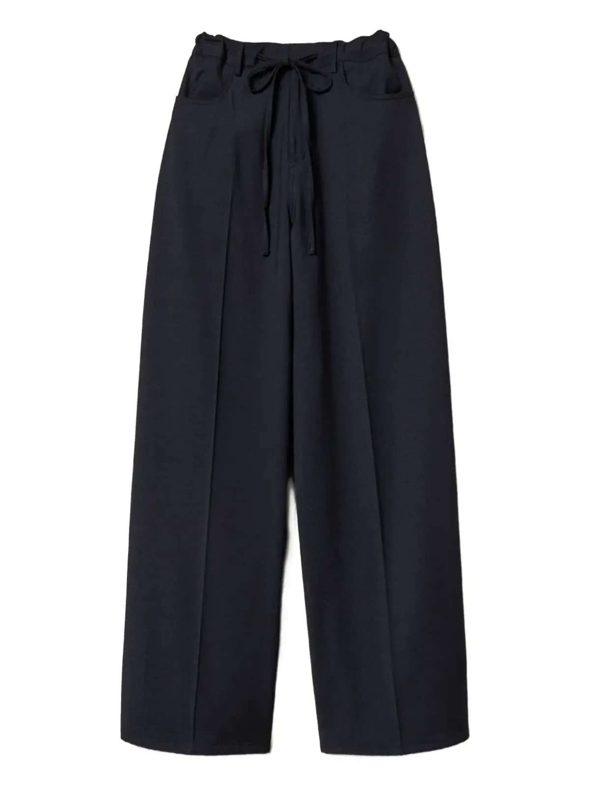 TWINSET ドローストリング ワイドレッグパンツ - 画像1