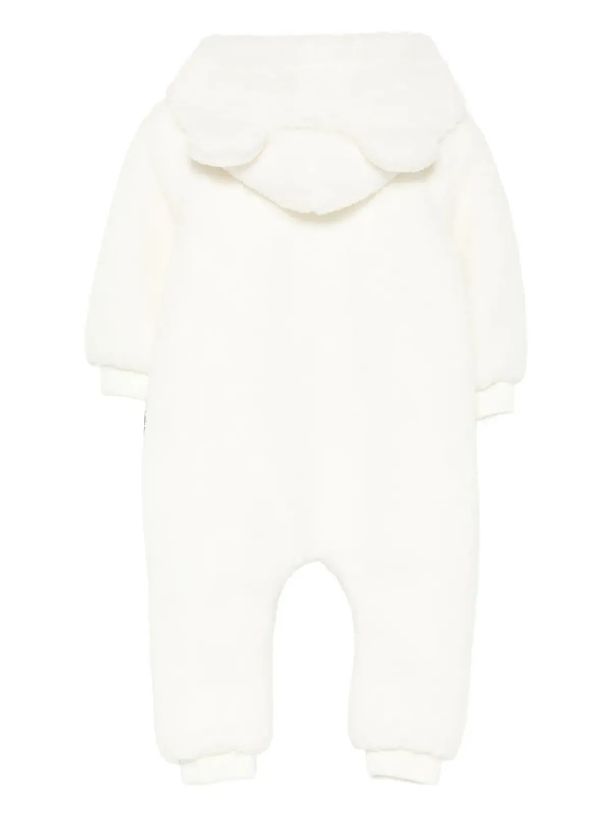 Moschino Kids テディベア刺繍入りフード付きロンパース - 画像2