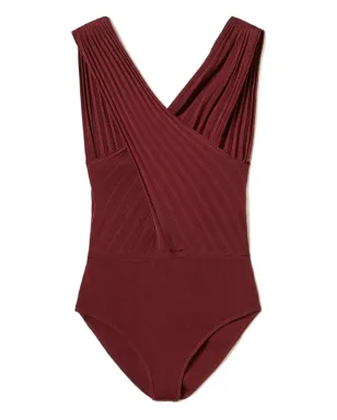 TWINSET クロスオーバーリブニットトップ - サムネイル1