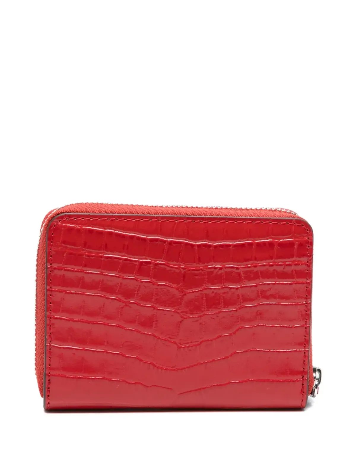 Tory Burch クロコダイルエンボス ZIPアラウンド ウォレット - レッド - 画像2